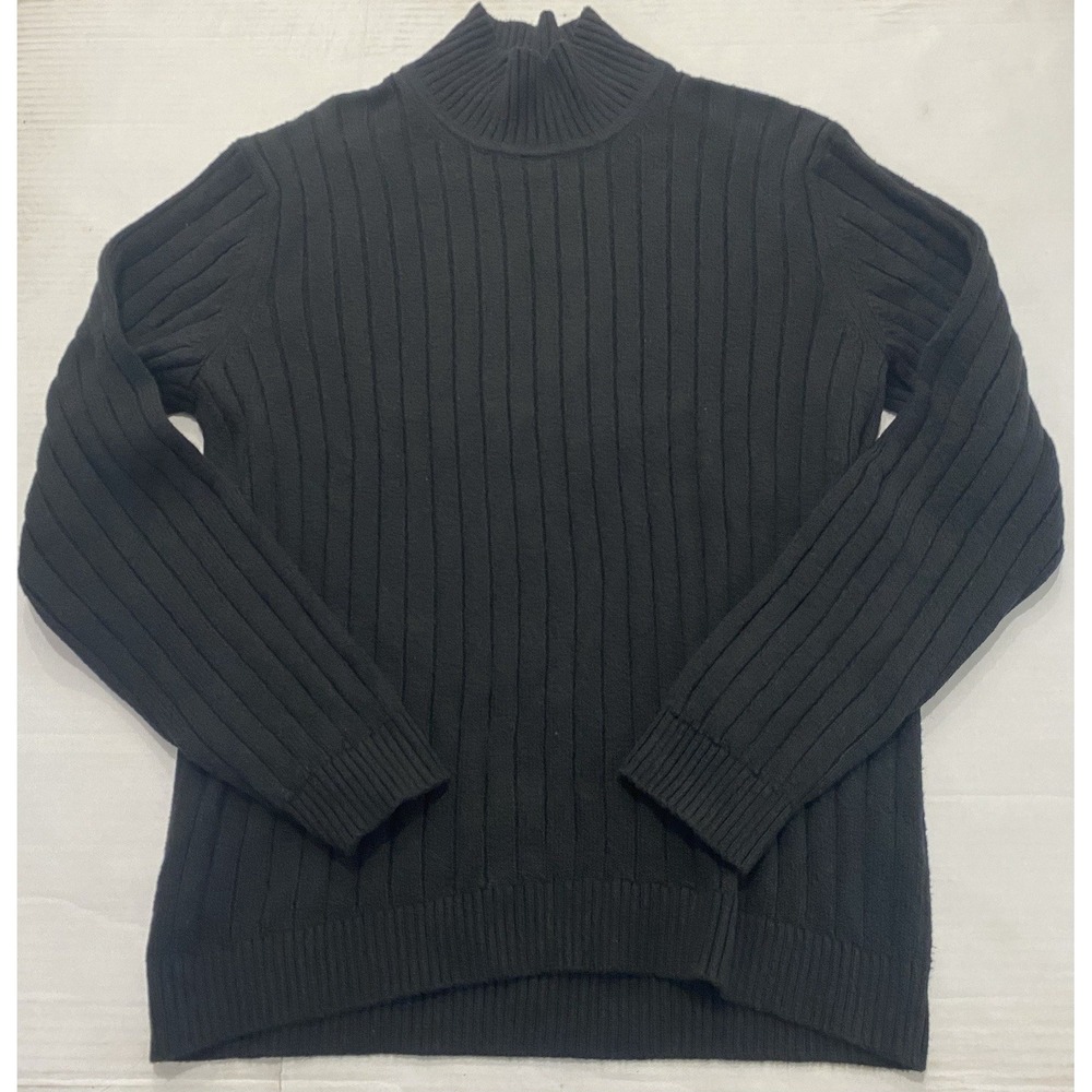 Banana Republic Cotton Knit Pullover Turtle Neck Sweater. Men's Large.